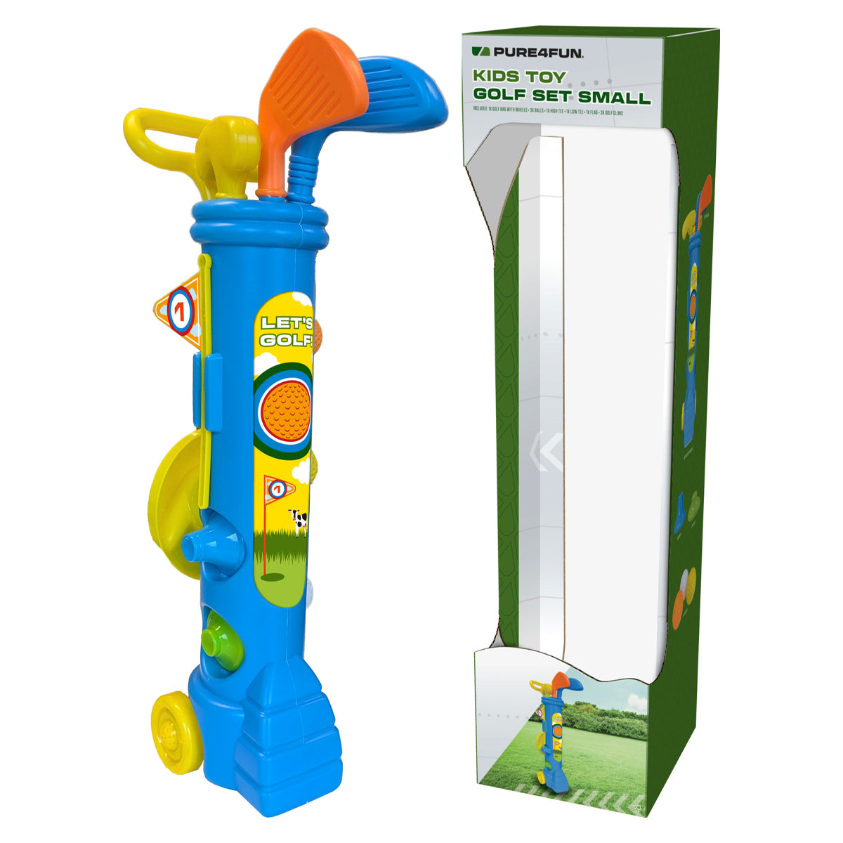 PURE4FUN Kids Golfsæt - Lille