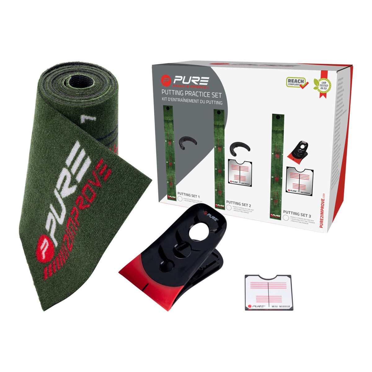 Pure 2improve - puttemåtte træningssæt