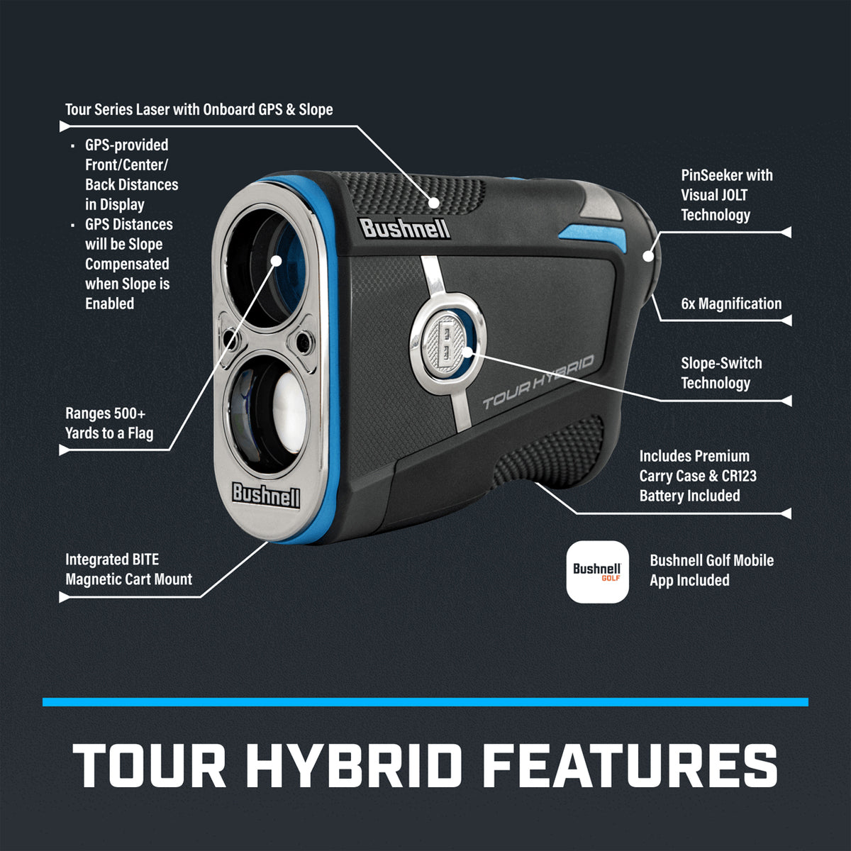 Bushnell Tour Hybrid laser