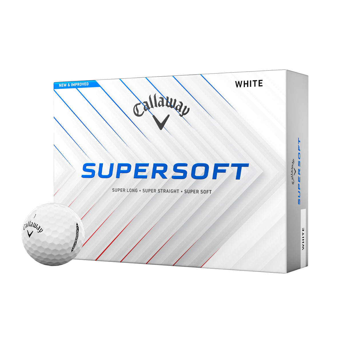 Callaway Supersoft - Hvid - Golf Experten A/S