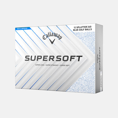 Callaway Supersoft Splatter - Blå - Golf Experten A/S