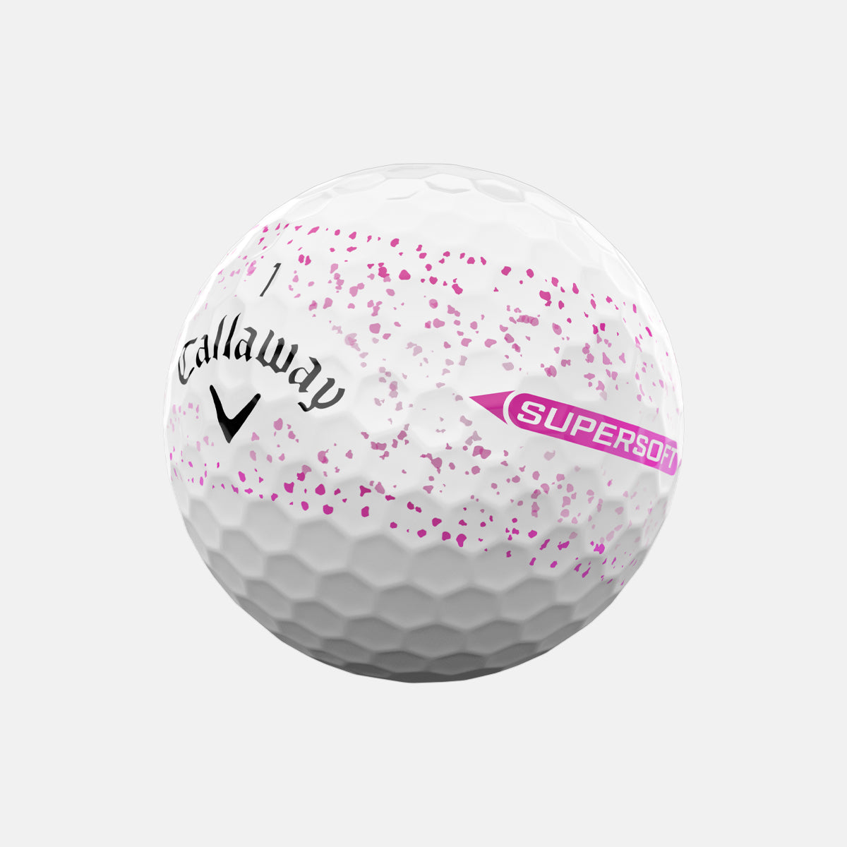 Callaway Supersoft Splatter - Pink - Golf Experten A/S