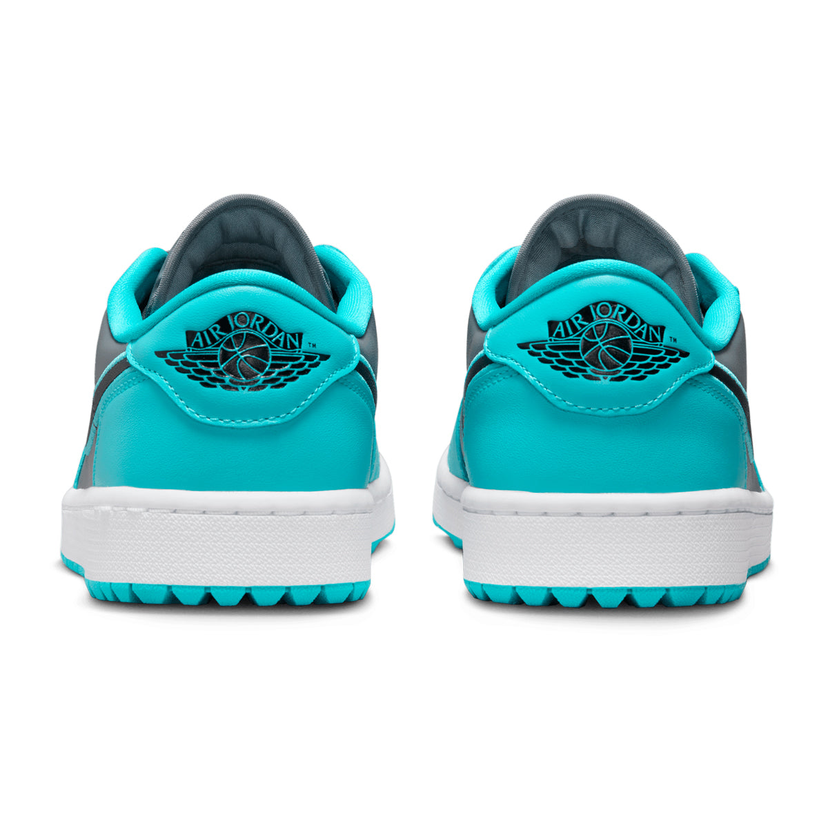Nike Air Jordan 1 Low G - Grå/Turkis