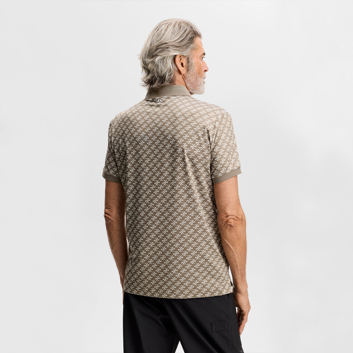 J.Lindeberg Tour Tech Print polo
