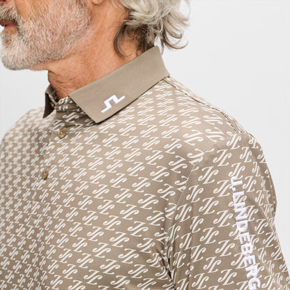 J.Lindeberg Tour Tech Print polo