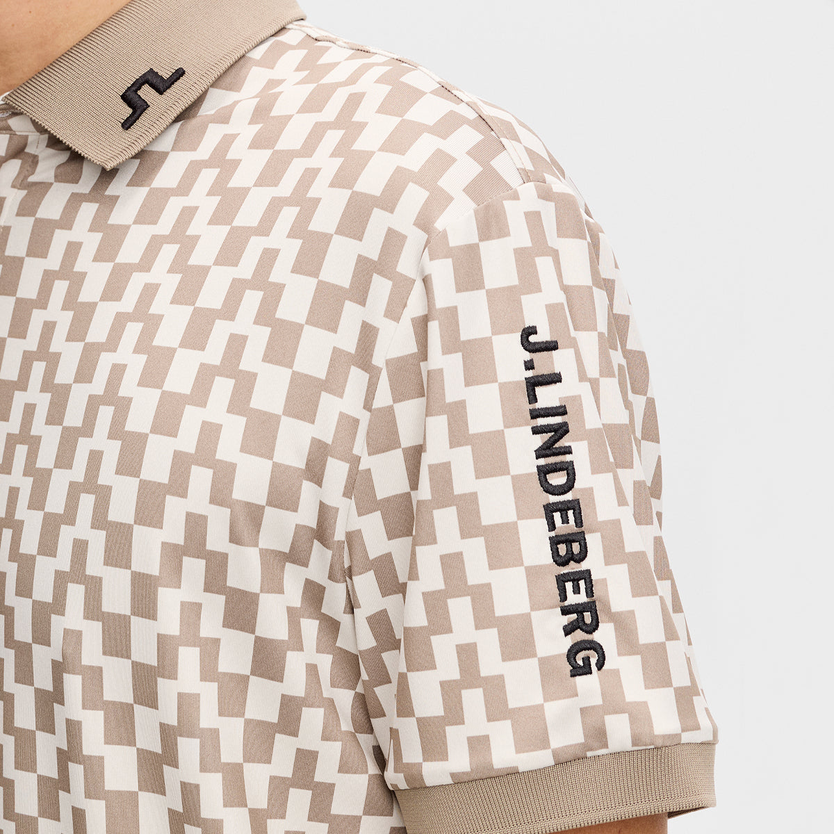 J.Lindeberg Tour Tech Print polo