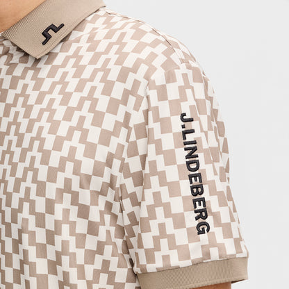 J.Lindeberg Tour Tech Print polo