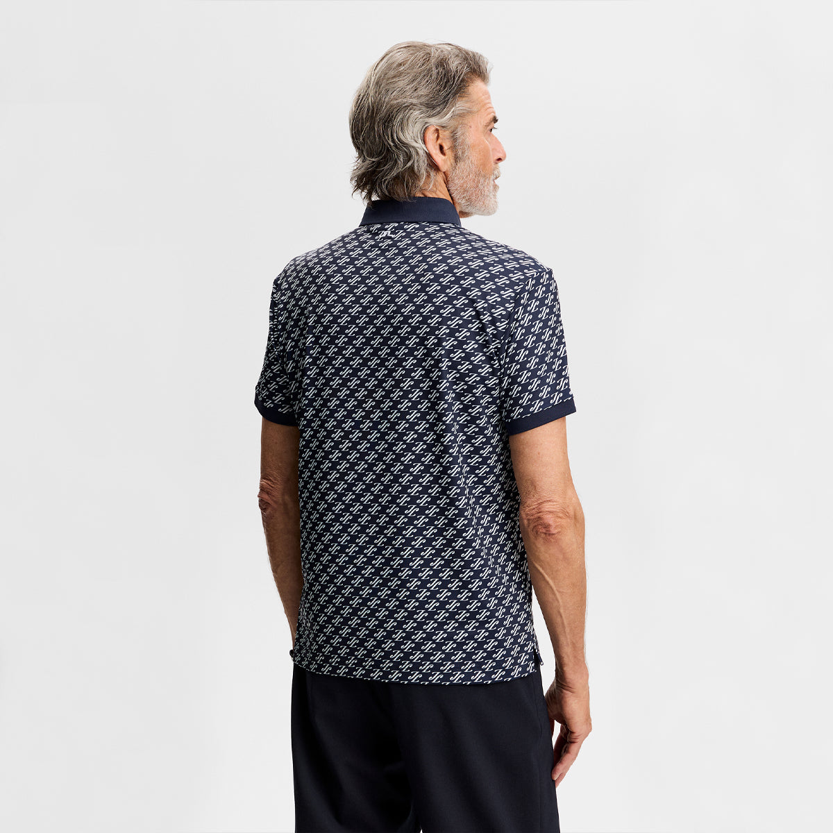 J.Lindeberg Tour Tech Print polo