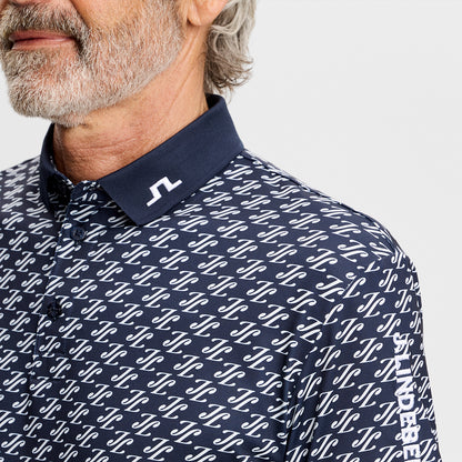 J.Lindeberg Tour Tech Print polo