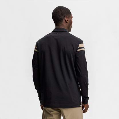 J.Lindeberg Kenny LS Stripe polo