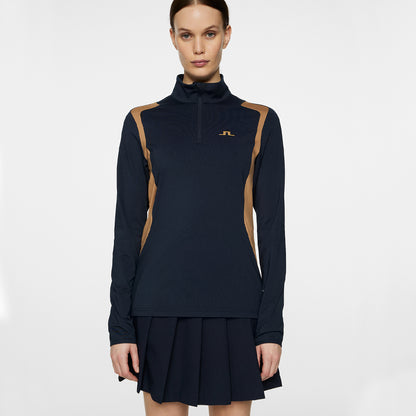 J. Lindeberg Mae Quarter Zip midlayer - Dame