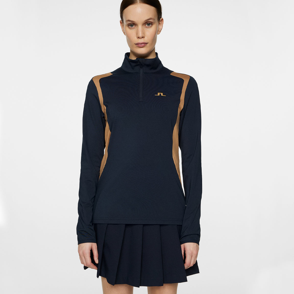 J. Lindeberg Mae Quarter Zip midlayer - Dame