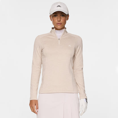 J.Lindeberg Steffi Quarter Zip midlayer - dame
