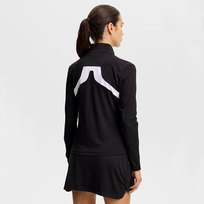 J.Lindeberg Janice midlayer - Sort - Dame