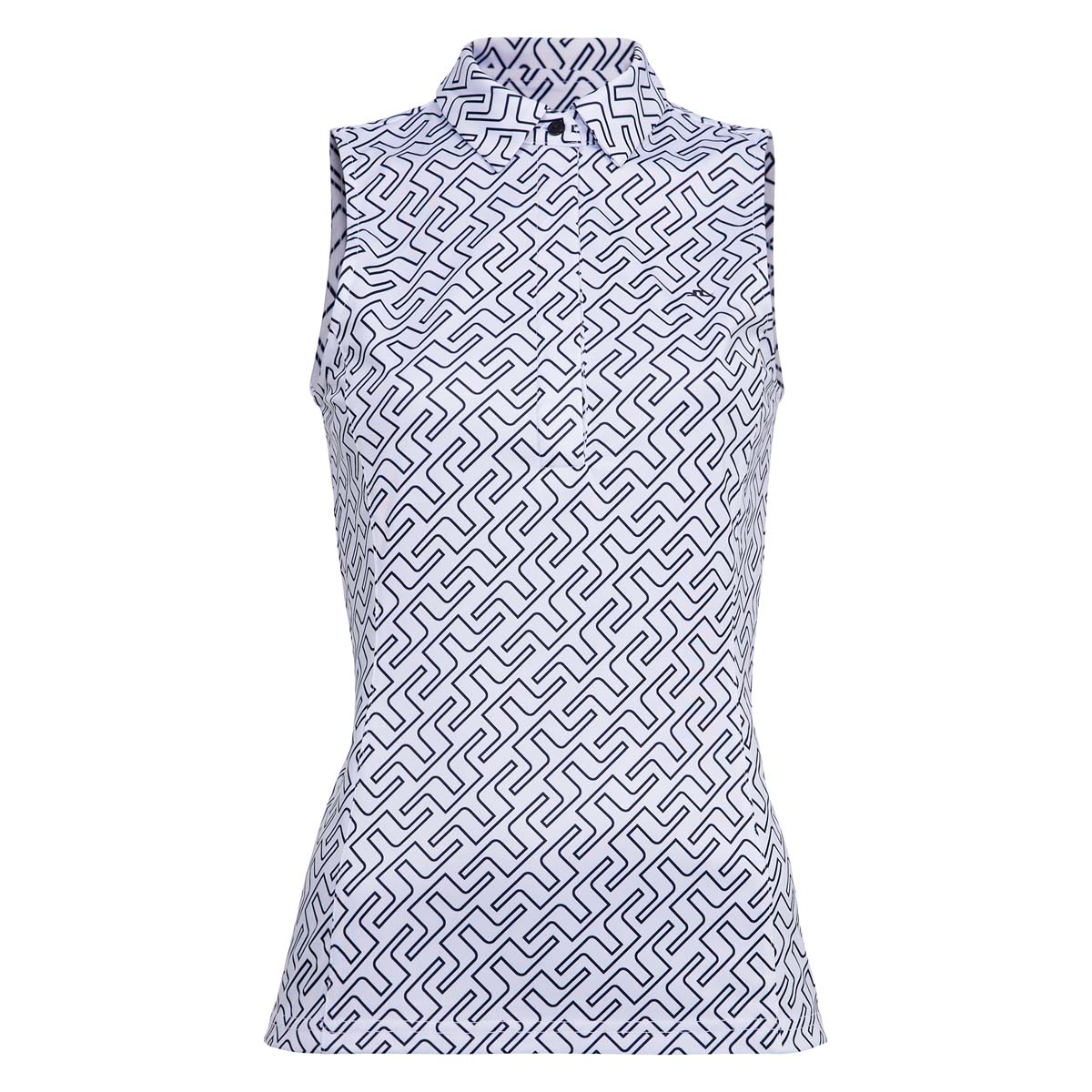 J. Lindeberg Dena Print Sleeveless polo - Dame