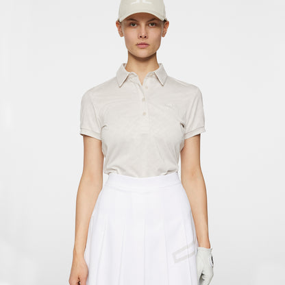 J. Lindeberg Alaya Jacquard polo - Dame