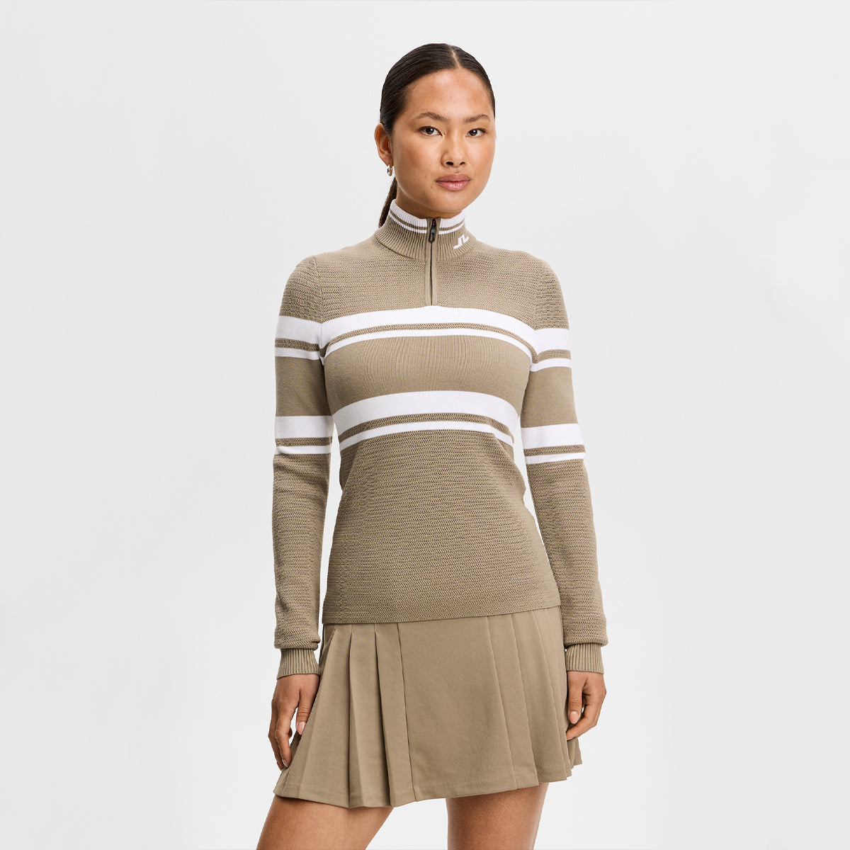 J.Lindeberg Ariadne Knit Quarter Zip - Dame