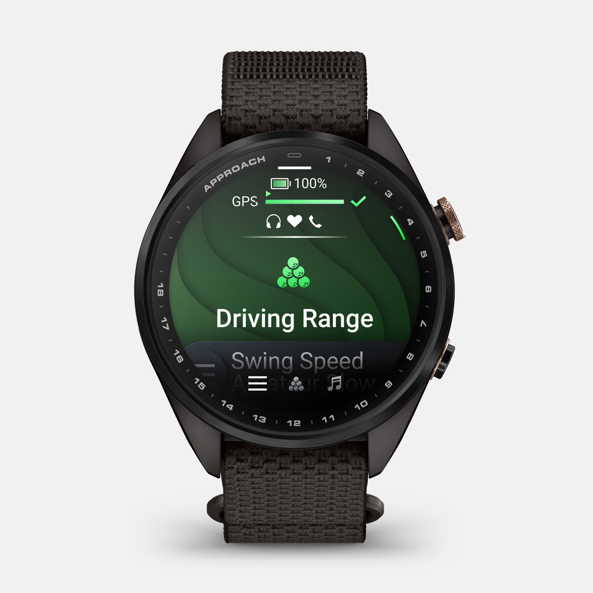 Garmin Approach S72 GPS Golf ur - 43 mm