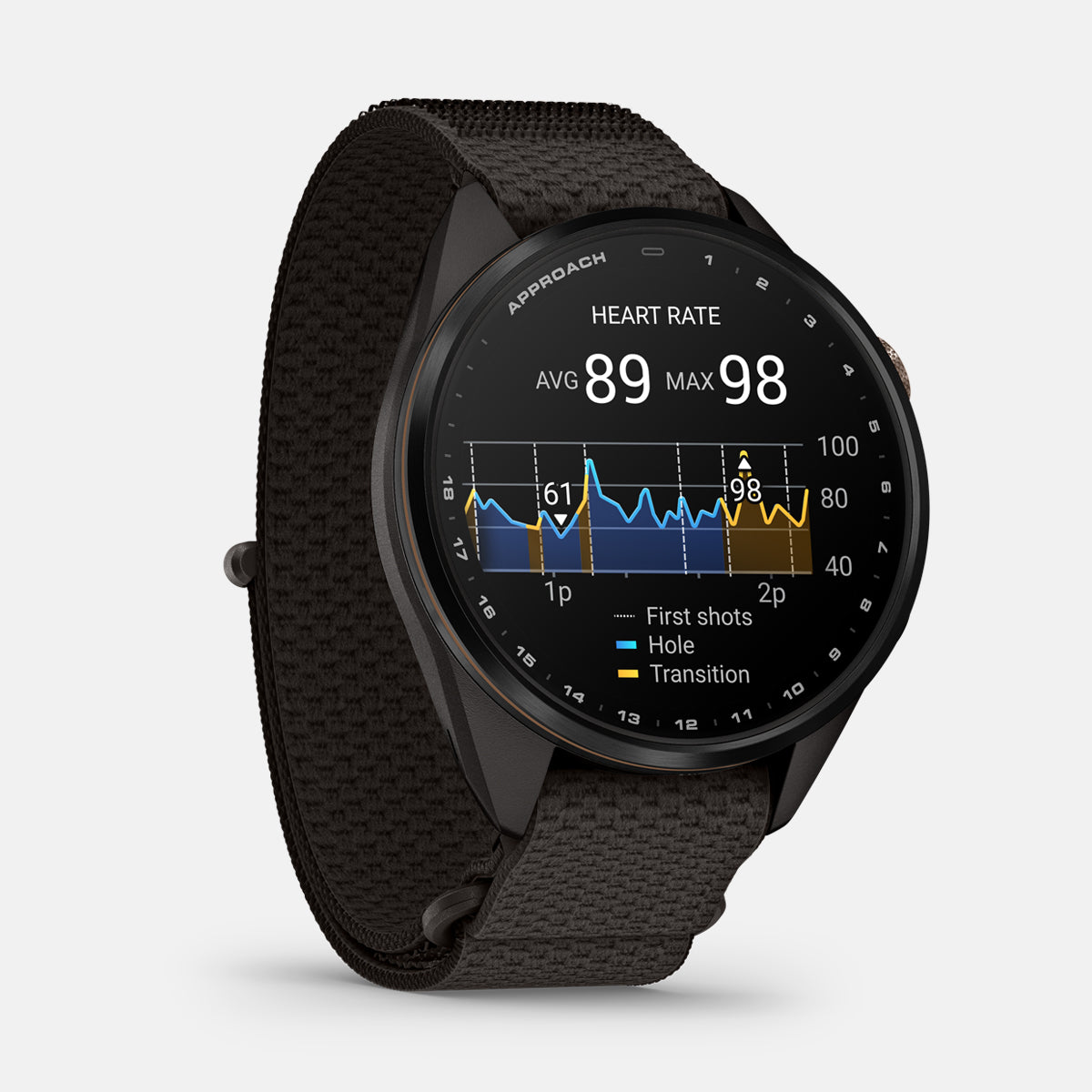 Garmin Approach S72 GPS Golf ur - 43 mm