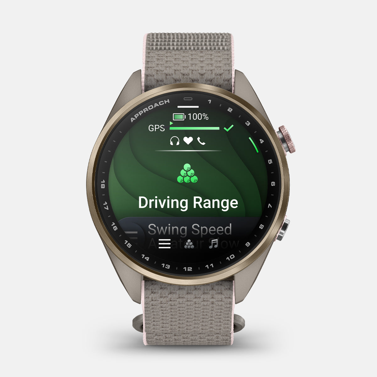 Garmin Approach S72 GPS Golf ur - 43 mm