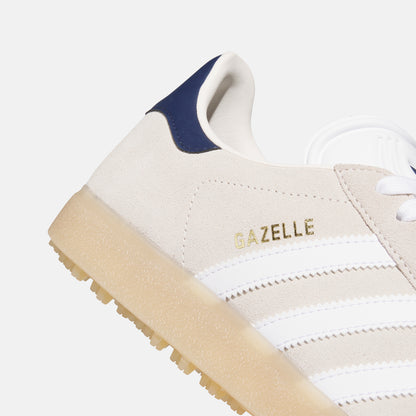 Adidas Golf Originals Gazelle - Grå/hvid/blå - Golf Experten A/S