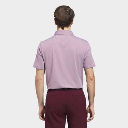 Adidas Performance Textured polo - Burgundy