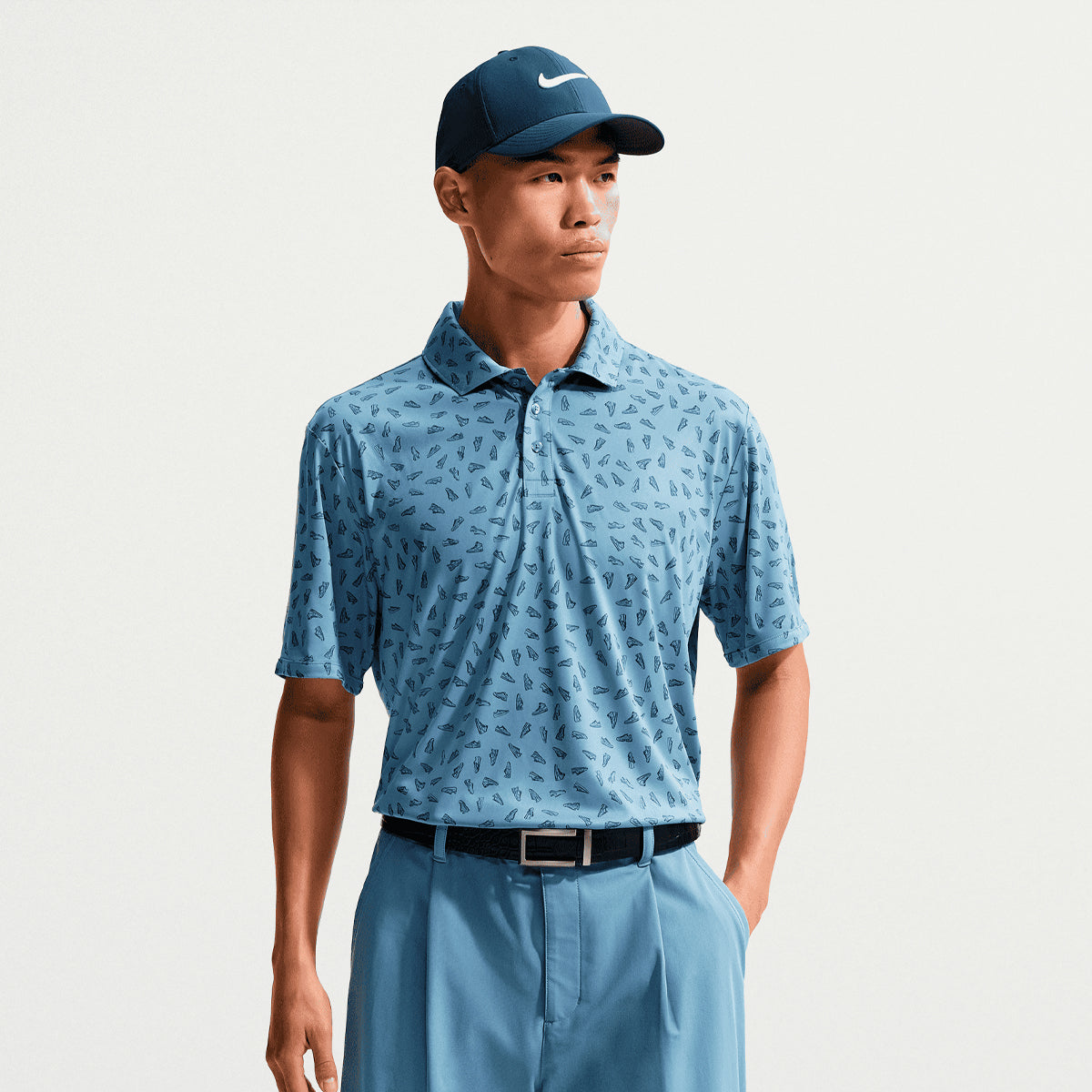 Nike Dri-FIT Par 5 Shoe print polo