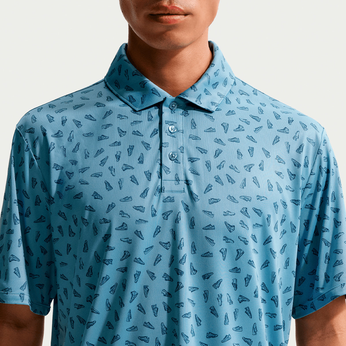 Nike Dri-FIT Par 5 Shoe print polo