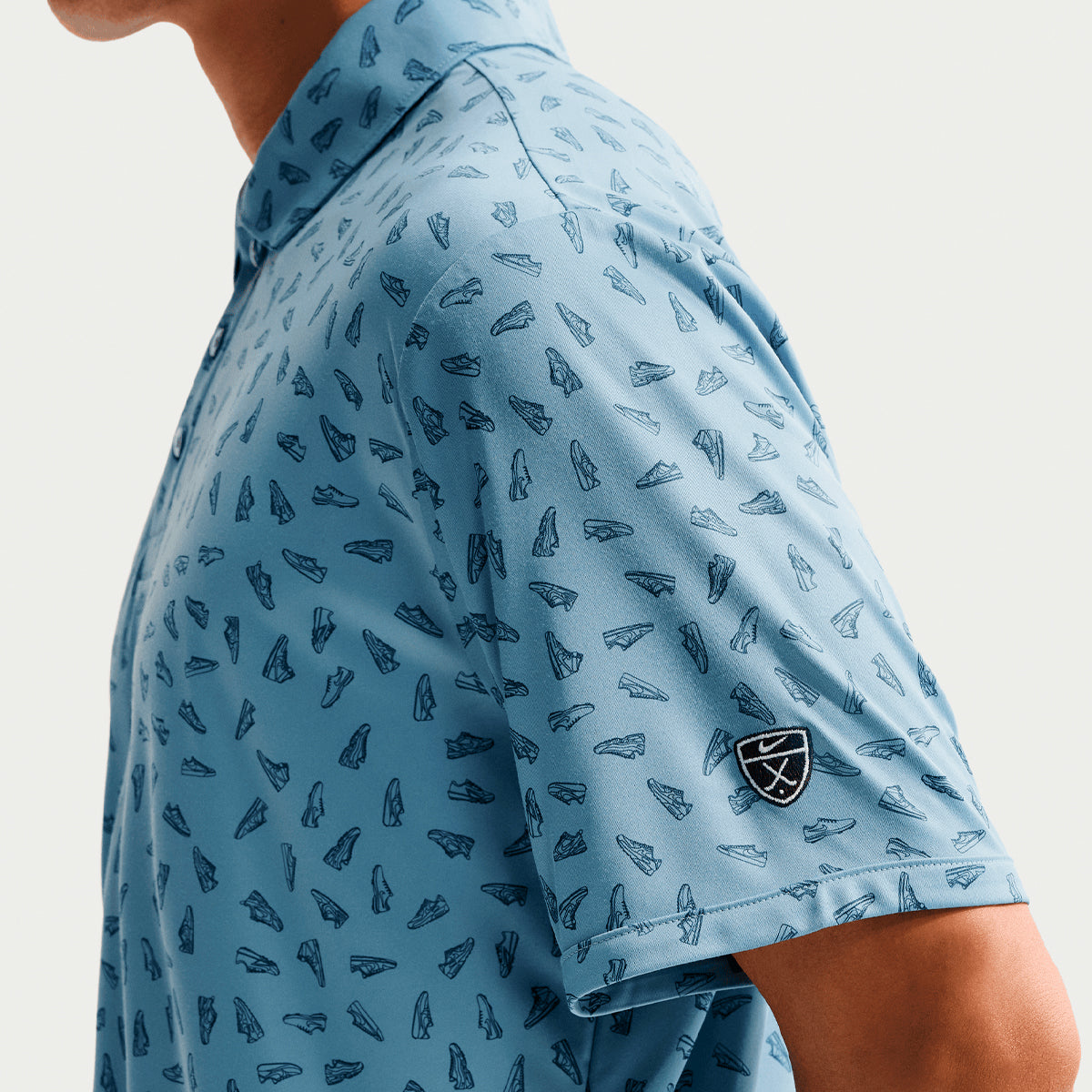 Nike Dri-FIT Par 5 Shoe print polo