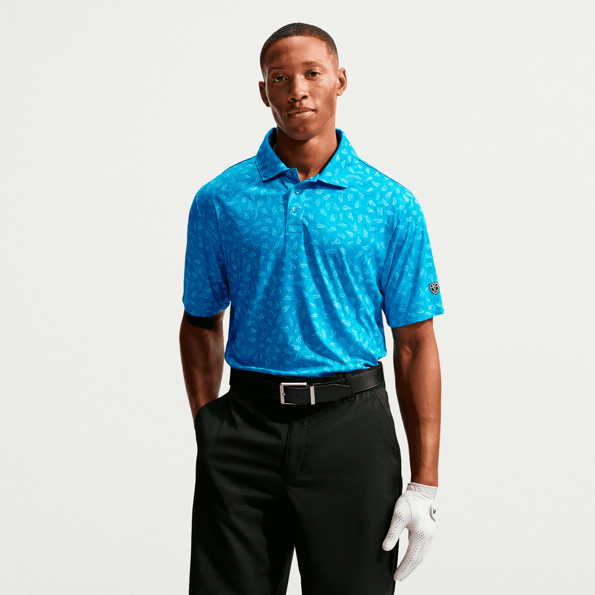 Nike Par Dri-FIT Grass Shoe Print polo