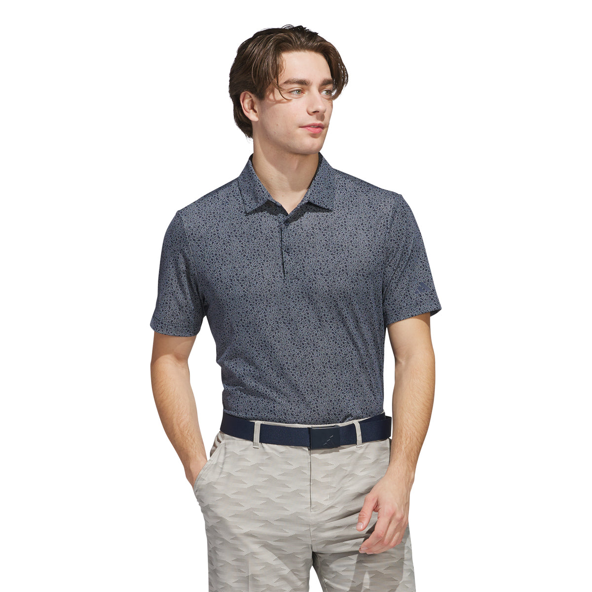 Adidas Ultimate365 Mini Bunker polo - Navy