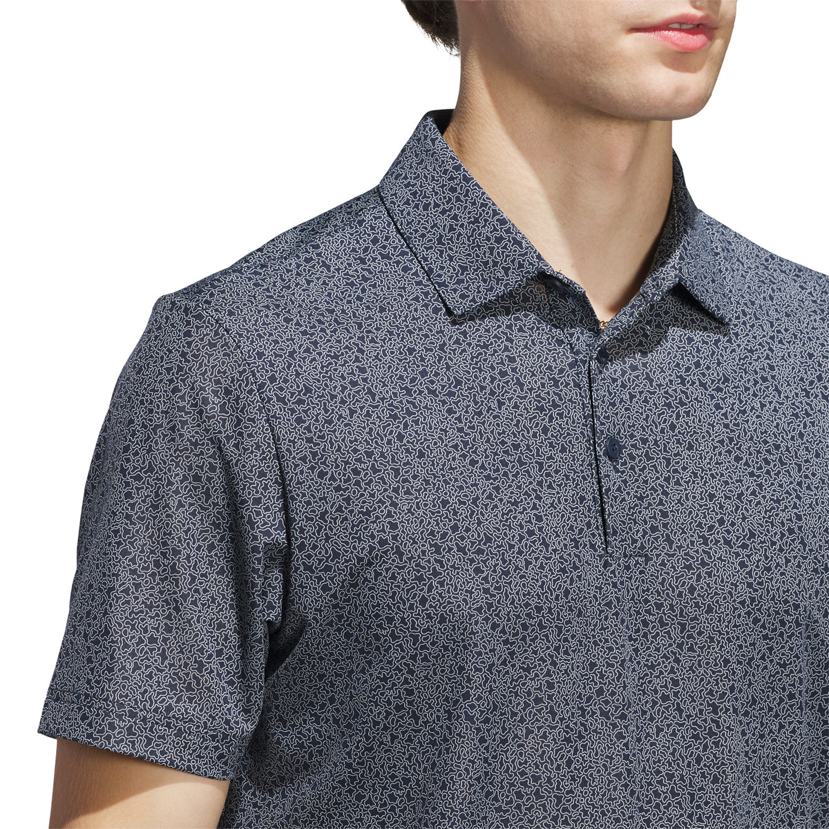 Adidas Ultimate365 Mini Bunker polo - Navy