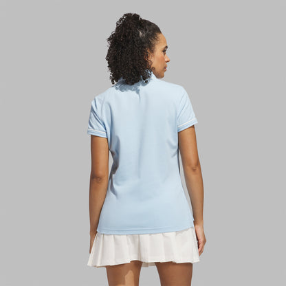 Adidas Golf Originals Twistknit polo - Lyseblå - Dame