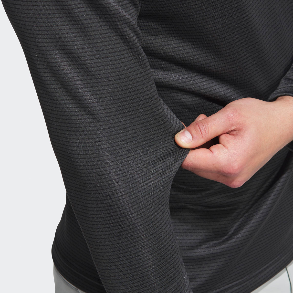 Adidas Performance Printed midlayer - Grå - Golf Experten A/S