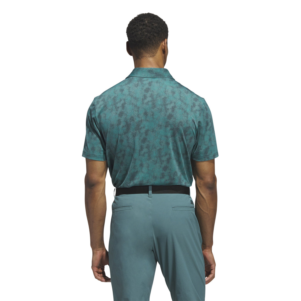 Adidas Textured Print polo - Grøn