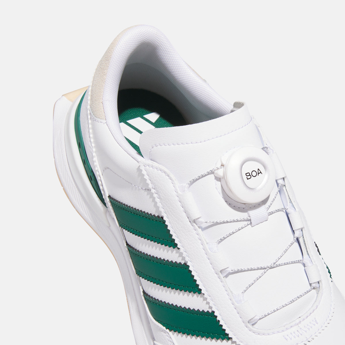 Adidas S2G BOA - Hvid/grøn - Golf Experten A/S