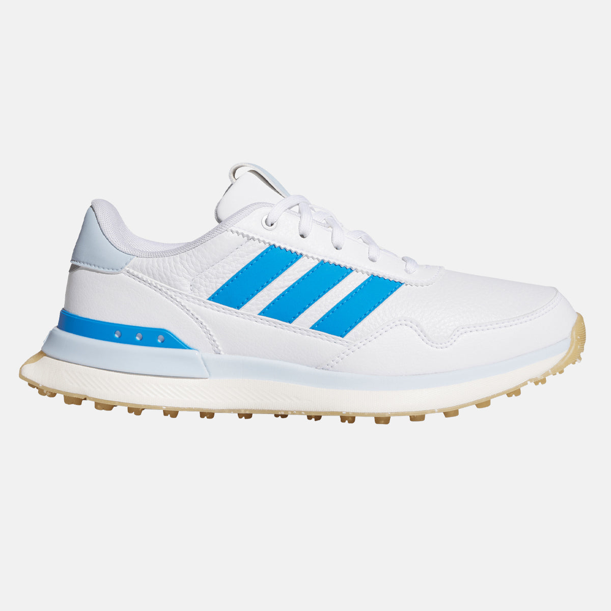Adidas S2G Leather SL - Hvid/blå - Dame - Golf Experten A/S