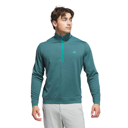 Adidas Core LTWT midlayer ¼-zip - Grøn