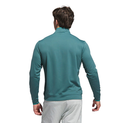 Adidas Core LTWT midlayer ¼-zip - Grøn