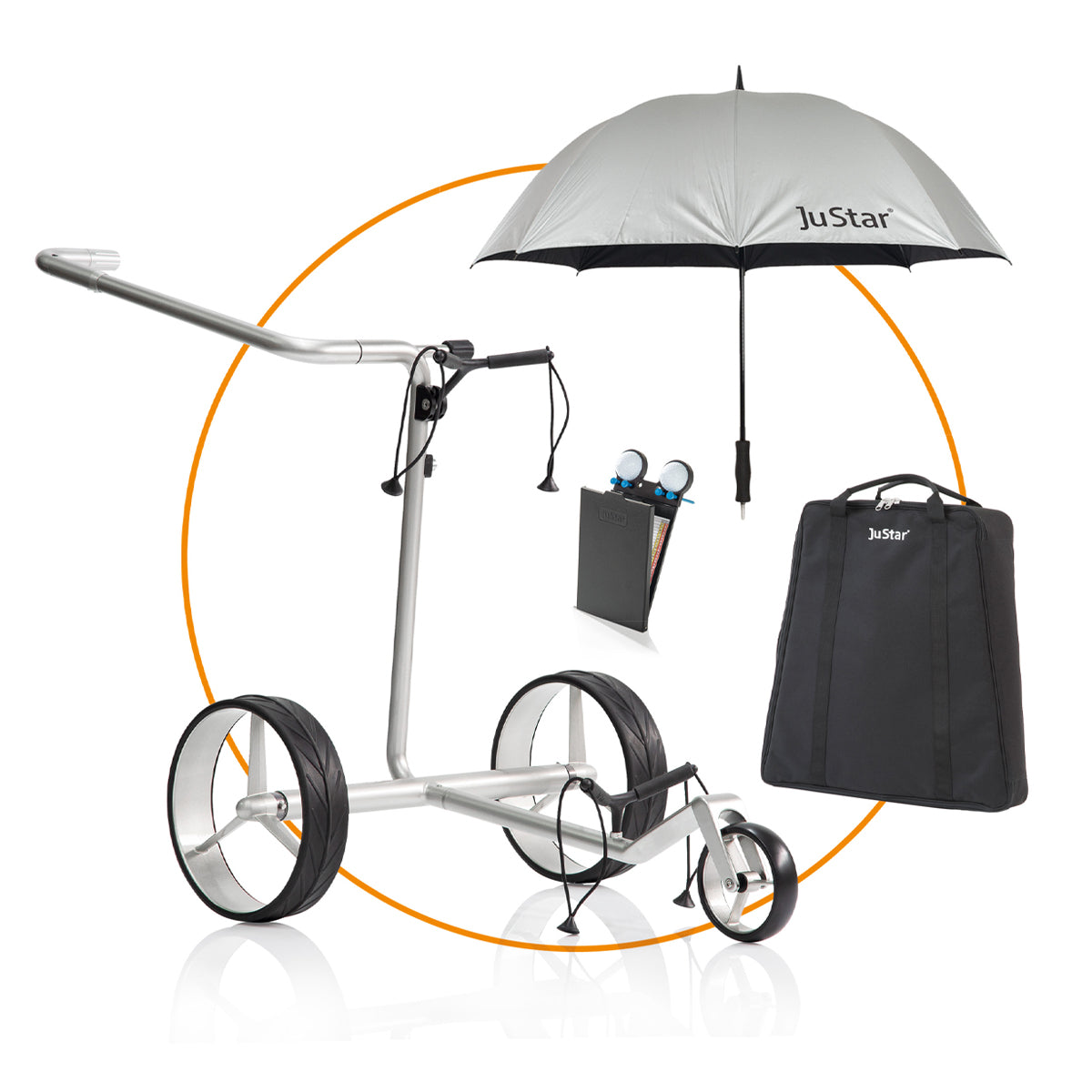JuStar Carbon Light el-vogn SÆT