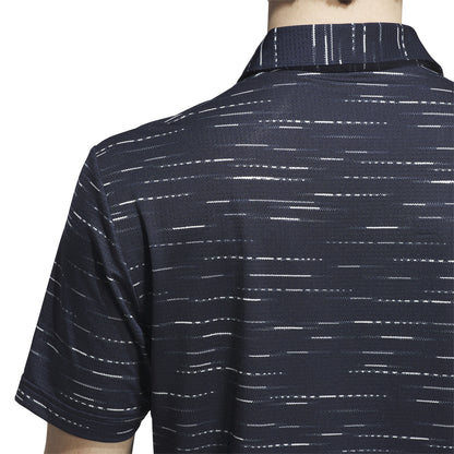Adidas Ultimate 365 Mesh Print polo - Navy