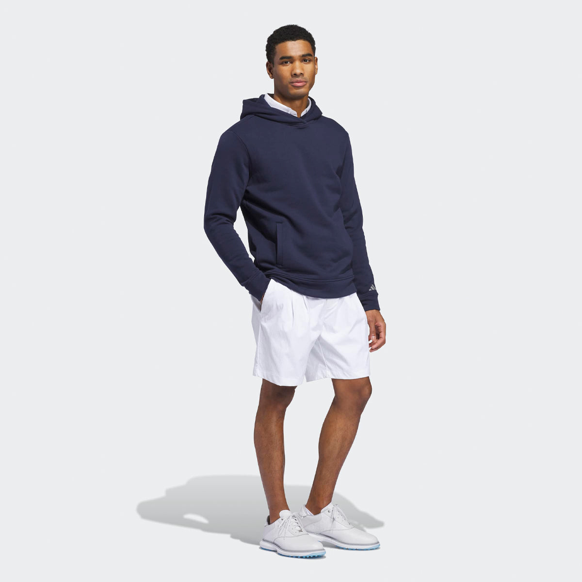 Adidas A712 Fleece Hoodie - Navy