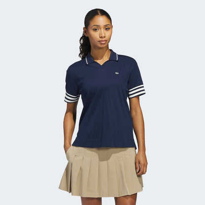 Adidas Golf Originals 3-stripe polo - Navy - Dame - Golf Experten A/S