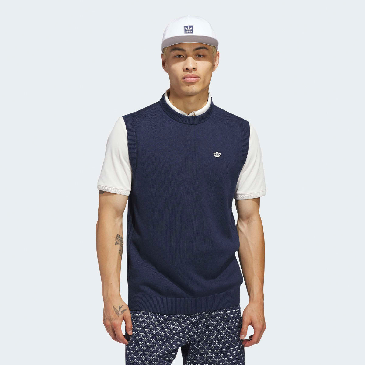 Adidas Golf Originals Cashmere vest - Navy - Golf Experten A/S