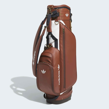 Adidas Golf Originals bærebag - Brun/hvid - Golf Experten A/S