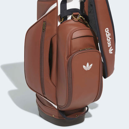 Adidas Golf Originals bærebag - Brun/hvid - Golf Experten A/S