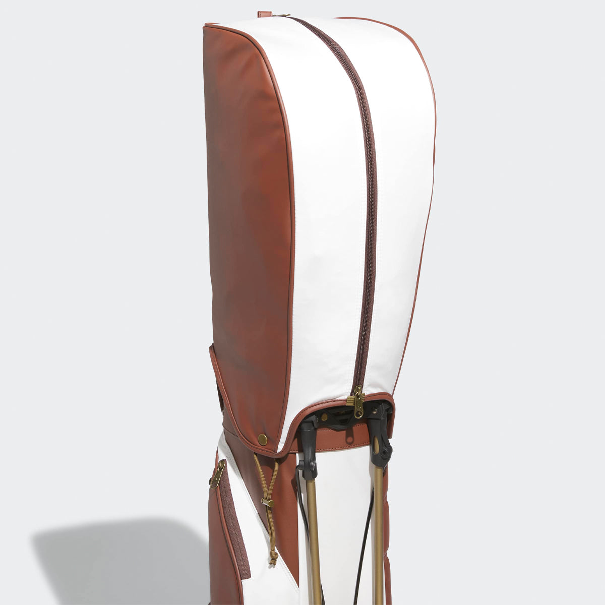 Adidas Golf Originals bærebag - Brun/hvid - Golf Experten A/S