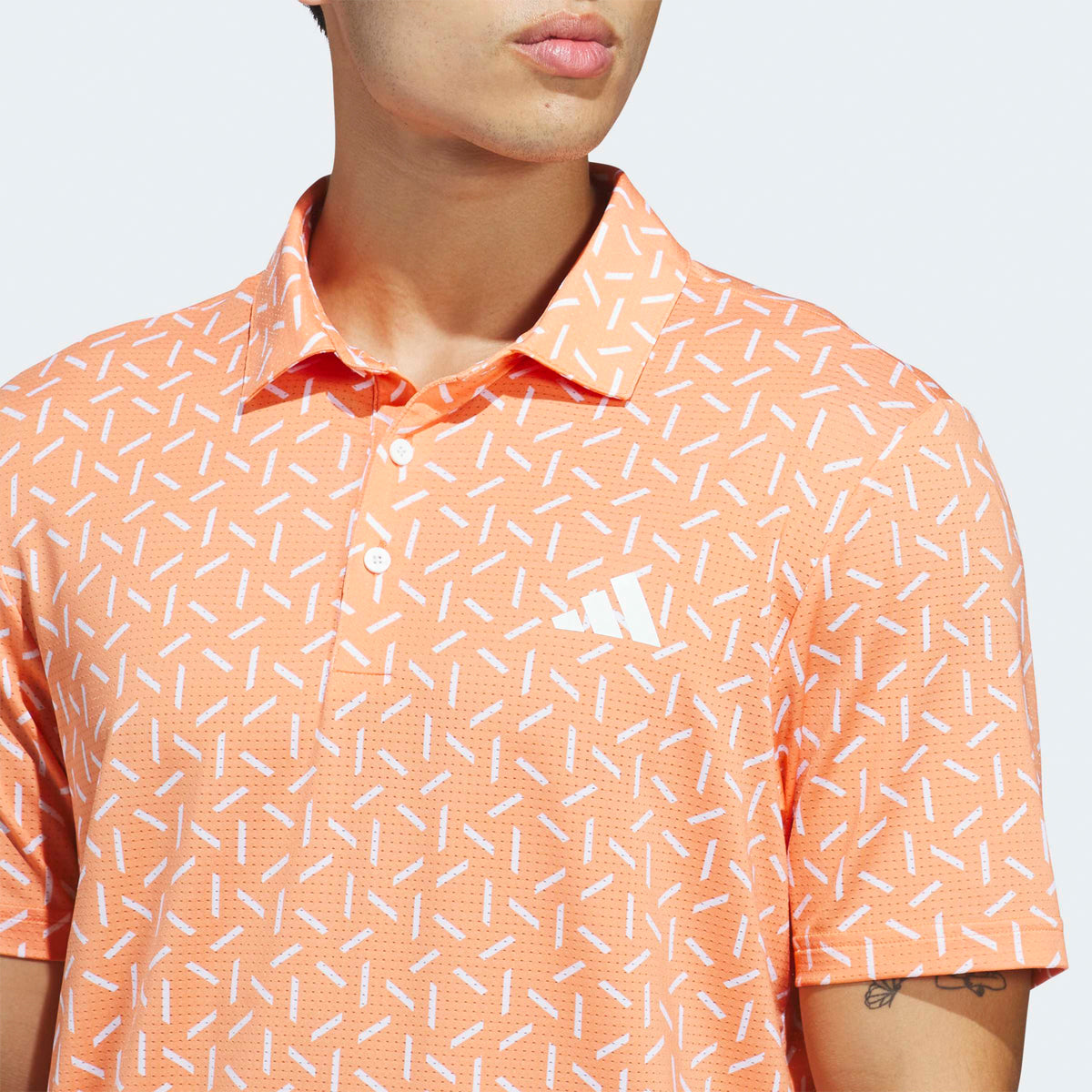 Adidas Ultimate 365 Mesh polo - Orange - Golf Experten A/S