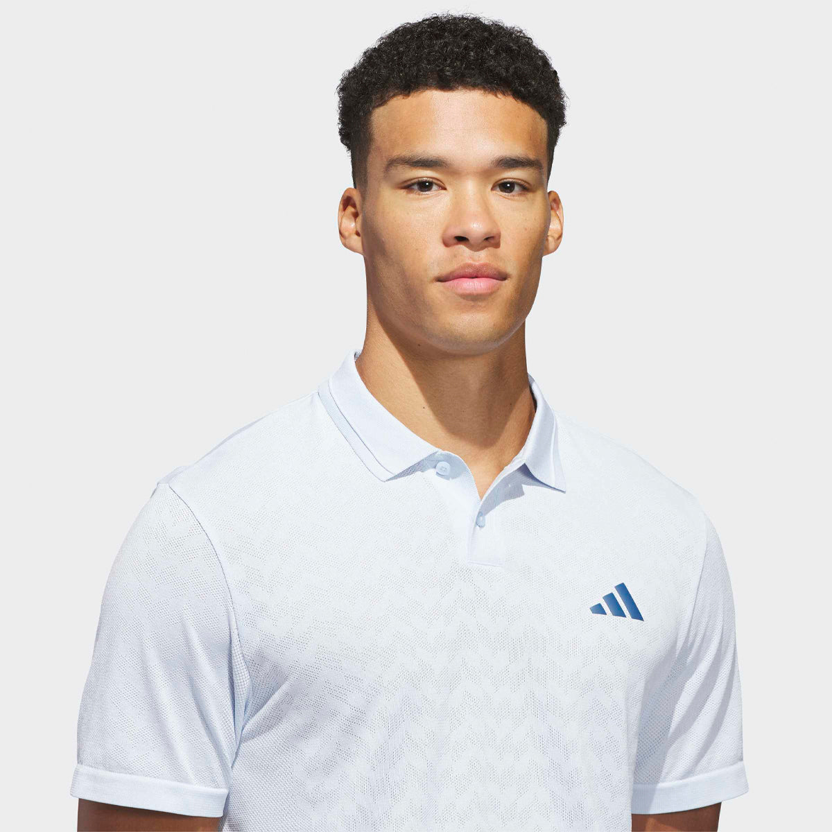 Adidas Ultimate 365 Tour Seamless polo - Lyseblå - Golf Experten A/S