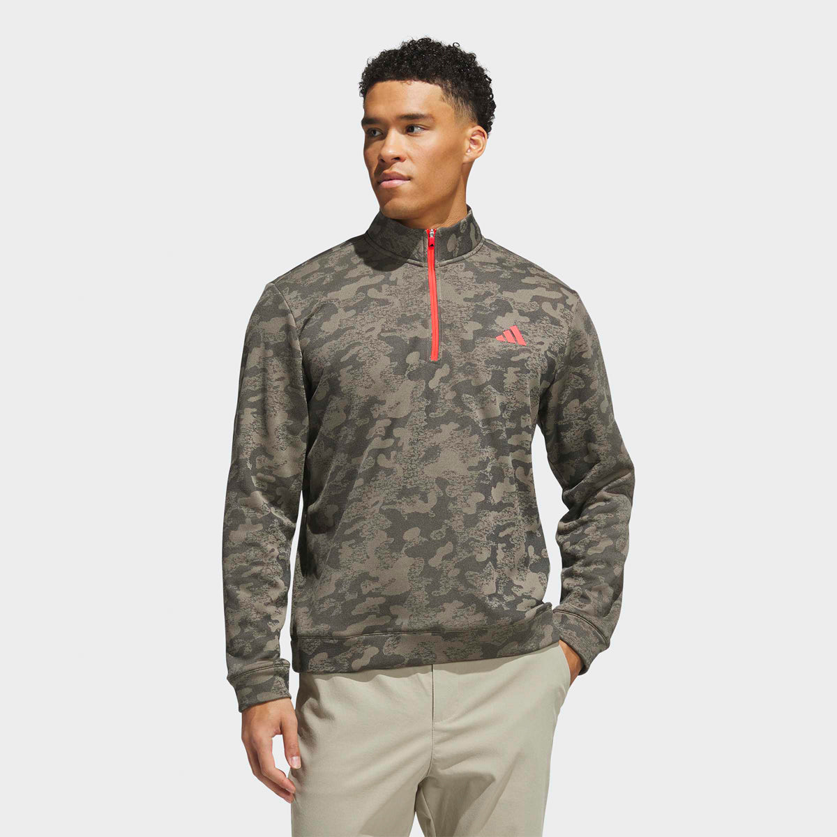 Adidas Ultimate365 DWR 1/4 zip - Grøn